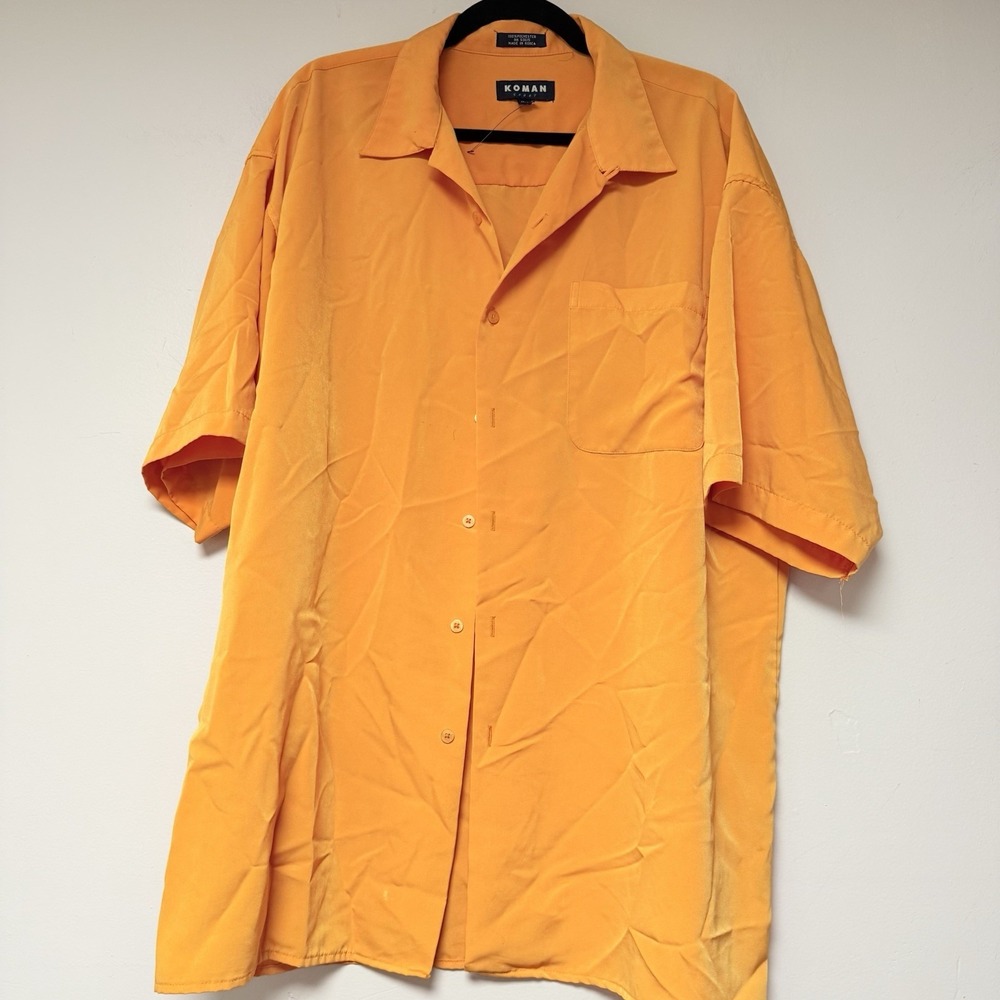 Koman Sport Men's Short Sleeve Polo Size XL